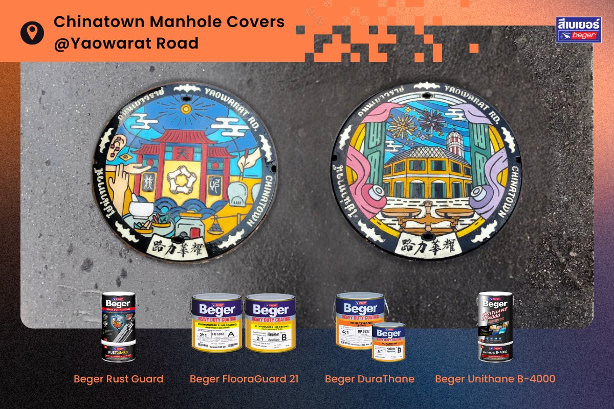 Chinatown Manhole Covers