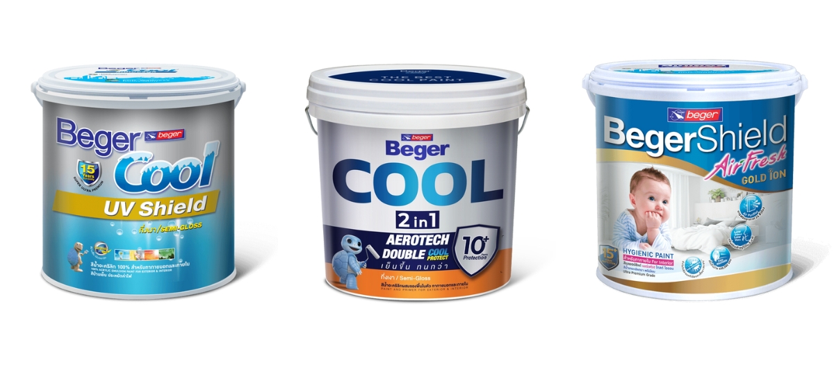 สีทับหน้า Beger