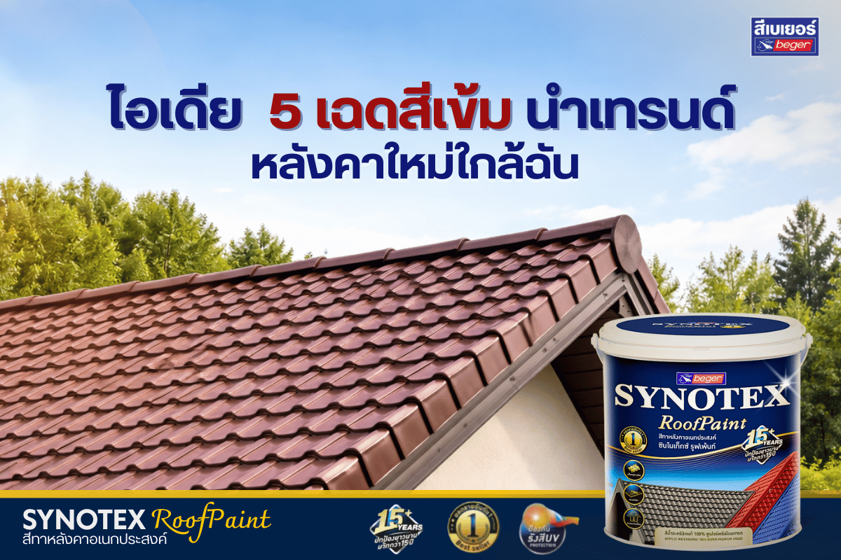 สีทาหลังคา