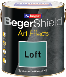 สีลอฟท์เบเยอร์ สูตรน้ำมัน BegerShield Art Effects Loft